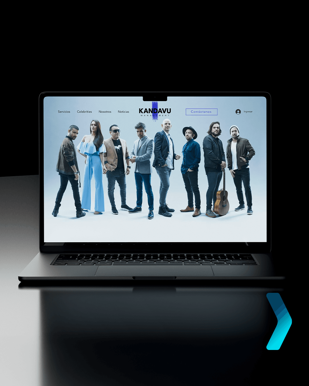 Website for Kandavu Management, business website